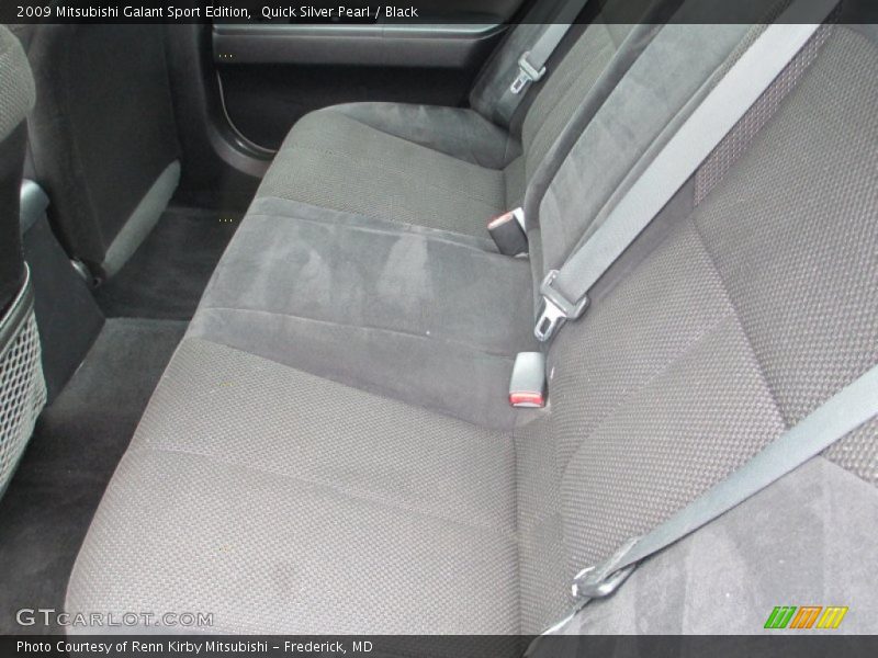 Quick Silver Pearl / Black 2009 Mitsubishi Galant Sport Edition