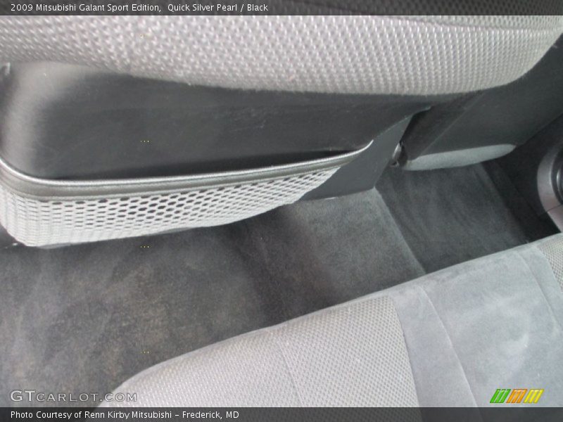 Quick Silver Pearl / Black 2009 Mitsubishi Galant Sport Edition