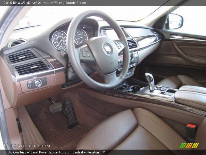  2010 X5 xDrive30i Saddle Brown Interior