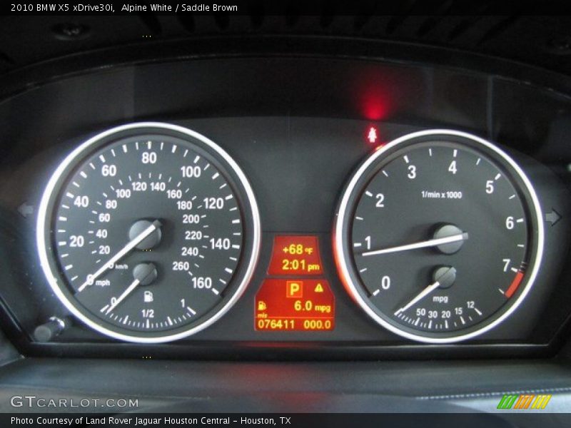  2010 X5 xDrive30i xDrive30i Gauges