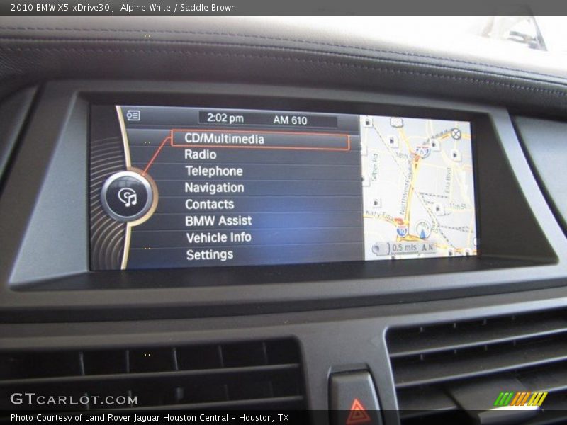 Navigation of 2010 X5 xDrive30i