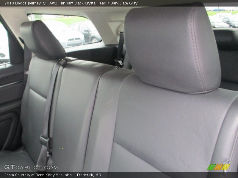 Brilliant Black Crystal Pearl / Dark Slate Gray 2010 Dodge Journey R/T AWD