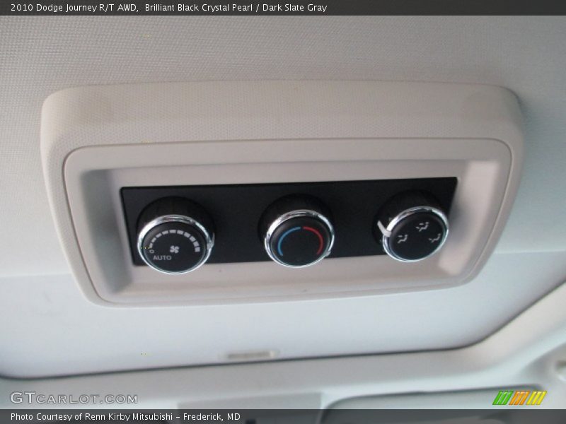 Brilliant Black Crystal Pearl / Dark Slate Gray 2010 Dodge Journey R/T AWD