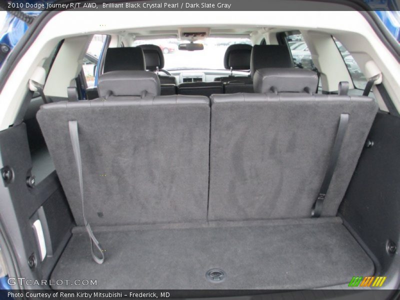 Brilliant Black Crystal Pearl / Dark Slate Gray 2010 Dodge Journey R/T AWD
