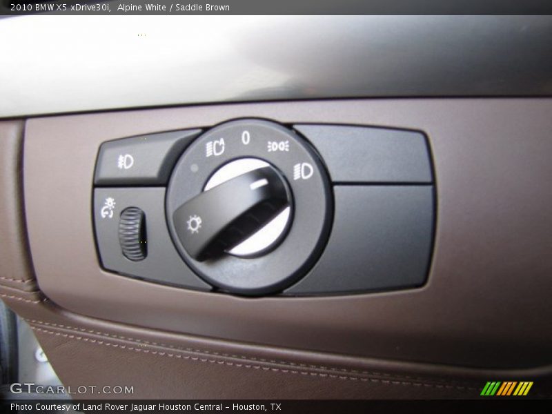 Controls of 2010 X5 xDrive30i