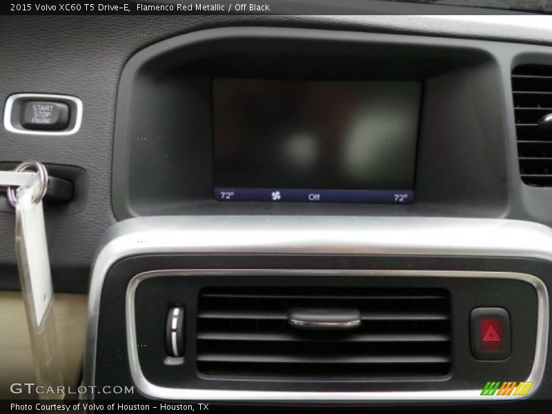 Flamenco Red Metallic / Off Black 2015 Volvo XC60 T5 Drive-E