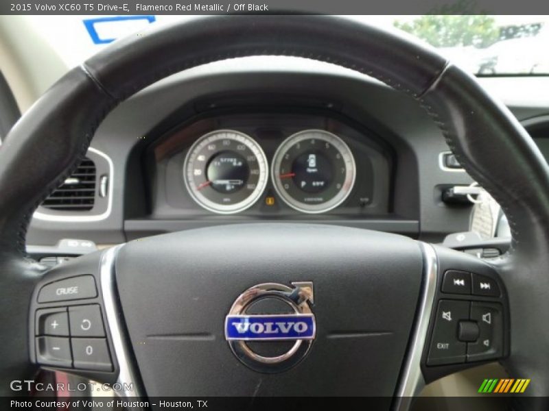 Flamenco Red Metallic / Off Black 2015 Volvo XC60 T5 Drive-E