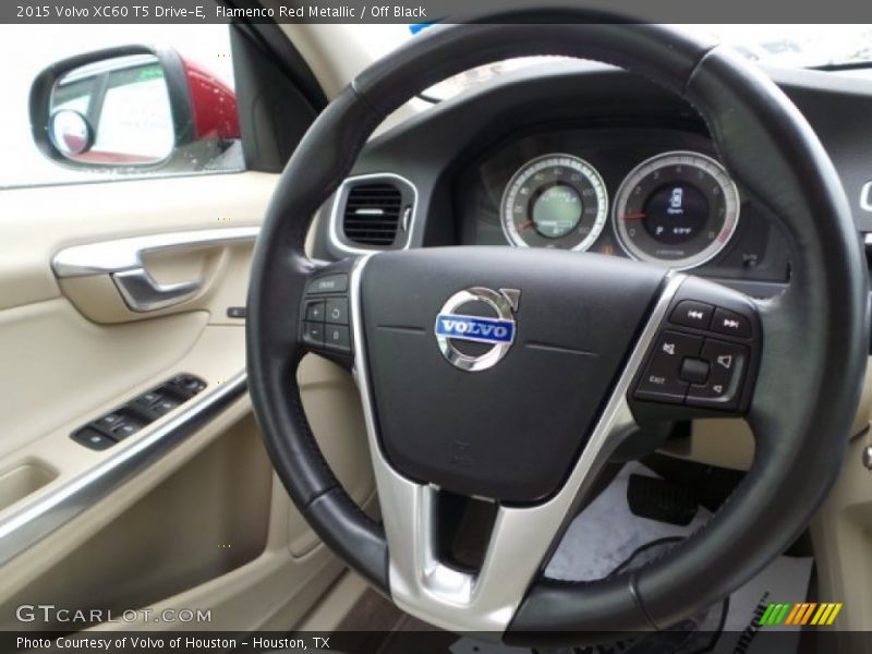 Flamenco Red Metallic / Off Black 2015 Volvo XC60 T5 Drive-E