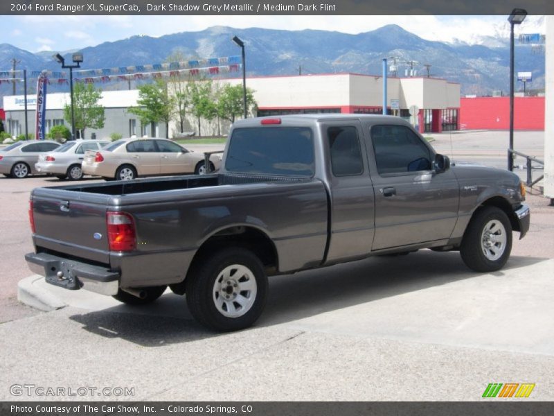 Dark Shadow Grey Metallic / Medium Dark Flint 2004 Ford Ranger XL SuperCab