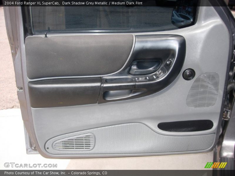 Dark Shadow Grey Metallic / Medium Dark Flint 2004 Ford Ranger XL SuperCab