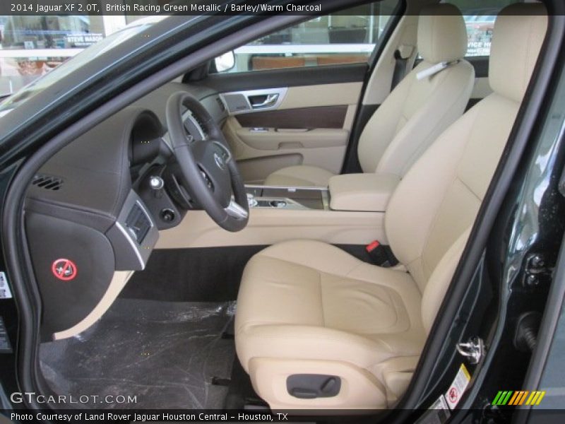  2014 XF 2.0T Barley/Warm Charcoal Interior