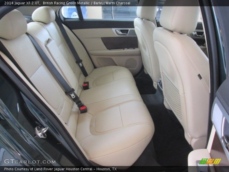 British Racing Green Metallic / Barley/Warm Charcoal 2014 Jaguar XF 2.0T