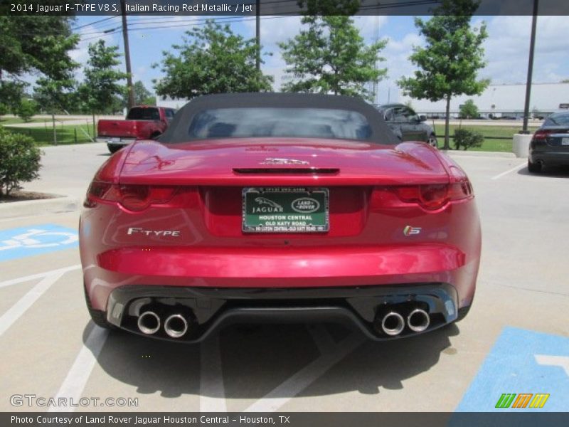 Italian Racing Red Metallic / Jet 2014 Jaguar F-TYPE V8 S