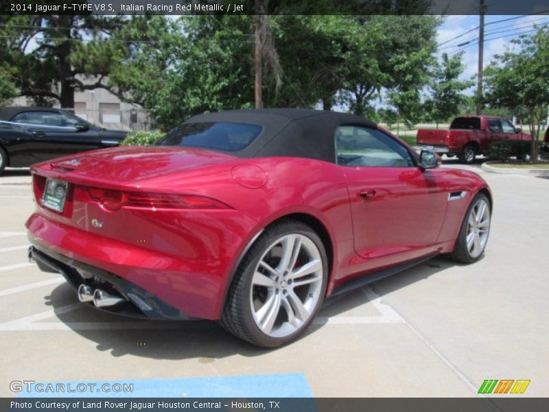 Italian Racing Red Metallic / Jet 2014 Jaguar F-TYPE V8 S