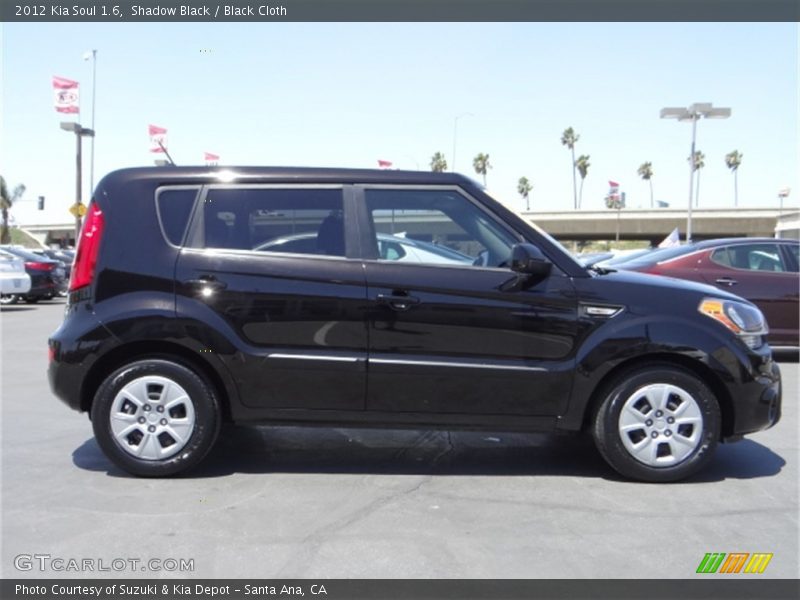 Shadow Black / Black Cloth 2012 Kia Soul 1.6