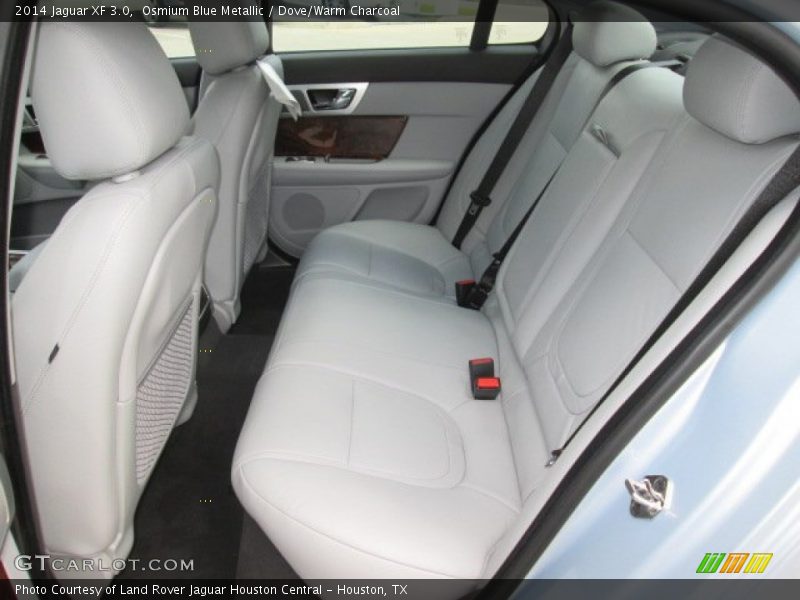 Rear Seat of 2014 XF 3.0
