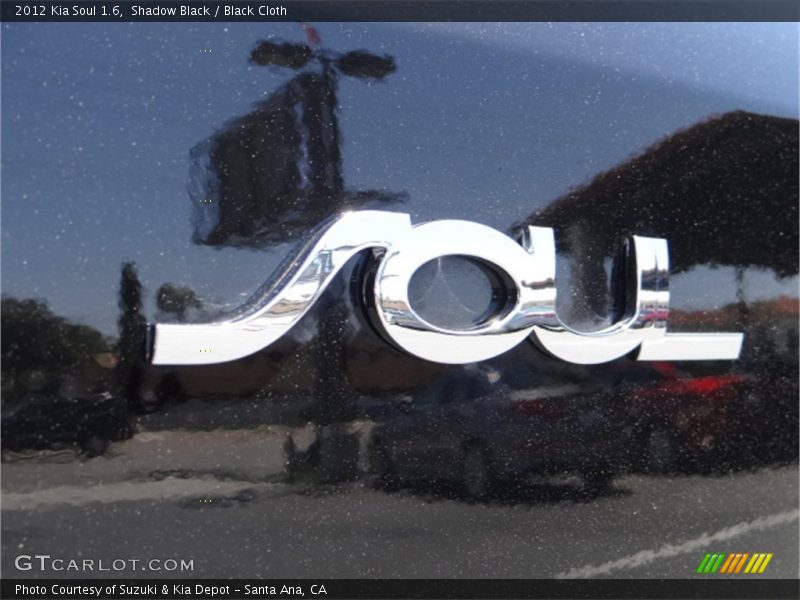 Shadow Black / Black Cloth 2012 Kia Soul 1.6