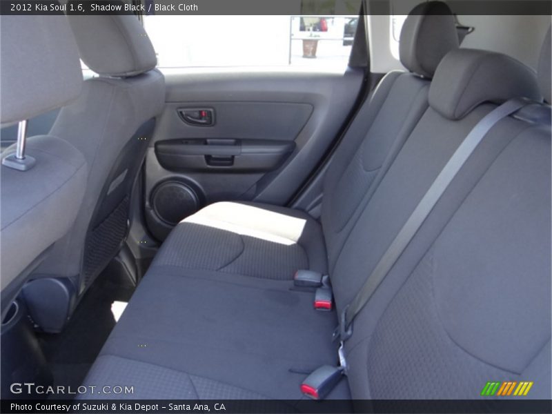 Shadow Black / Black Cloth 2012 Kia Soul 1.6