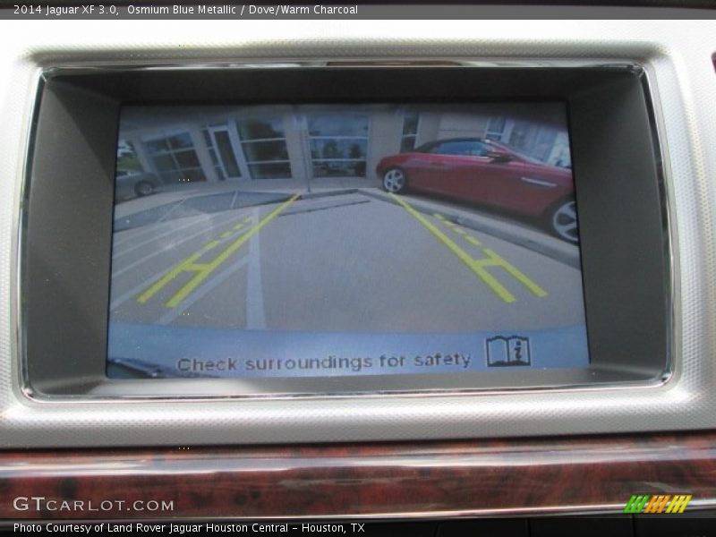Osmium Blue Metallic / Dove/Warm Charcoal 2014 Jaguar XF 3.0