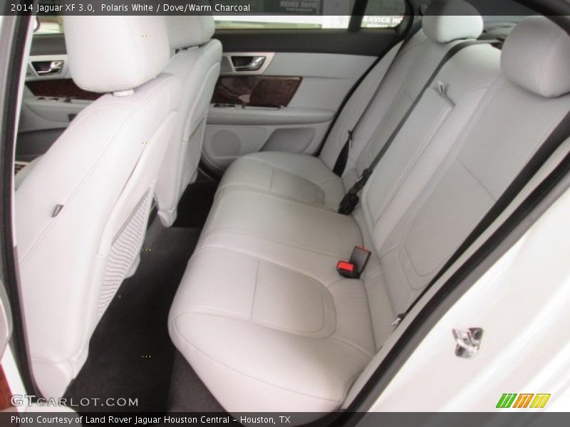 Rear Seat of 2014 XF 3.0