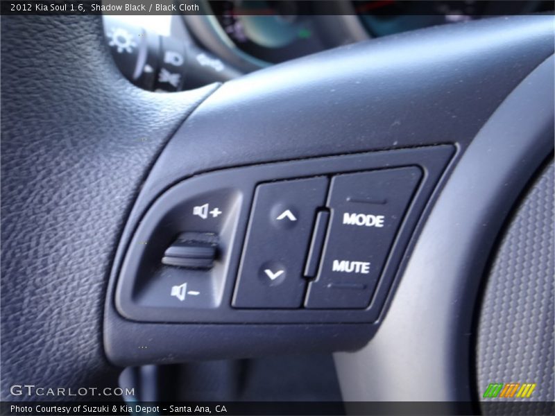 Shadow Black / Black Cloth 2012 Kia Soul 1.6