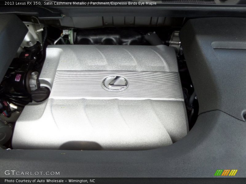 Satin Cashmere Metallic / Parchment/Espresso Birds Eye Maple 2013 Lexus RX 350