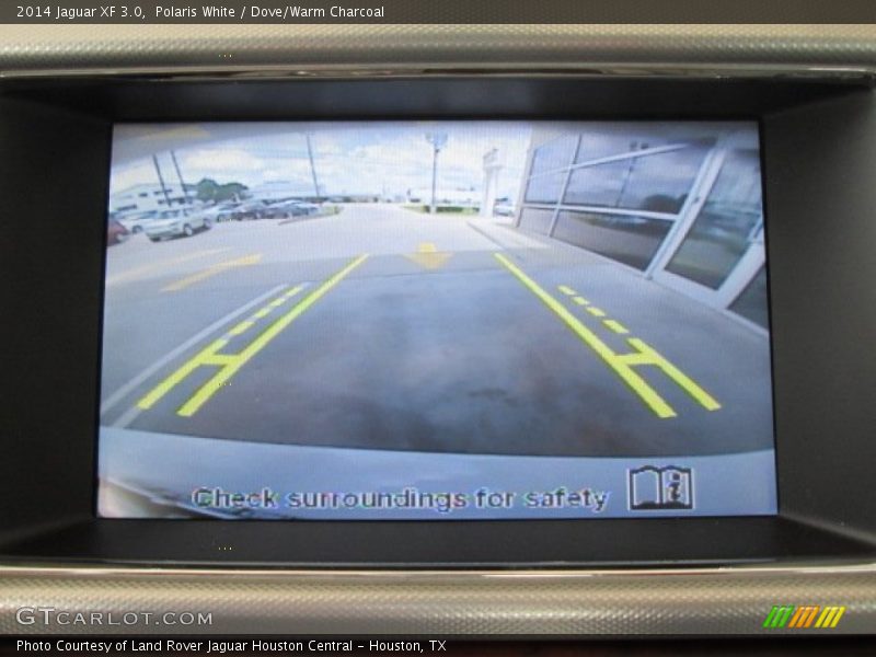 Polaris White / Dove/Warm Charcoal 2014 Jaguar XF 3.0