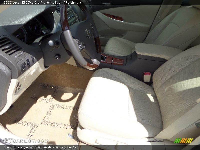 Starfire White Pearl / Parchment 2011 Lexus ES 350