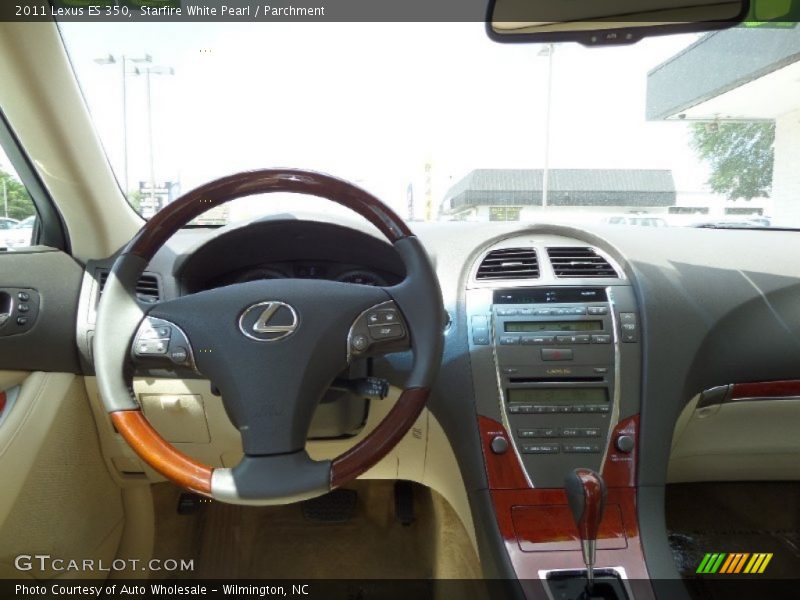 Starfire White Pearl / Parchment 2011 Lexus ES 350