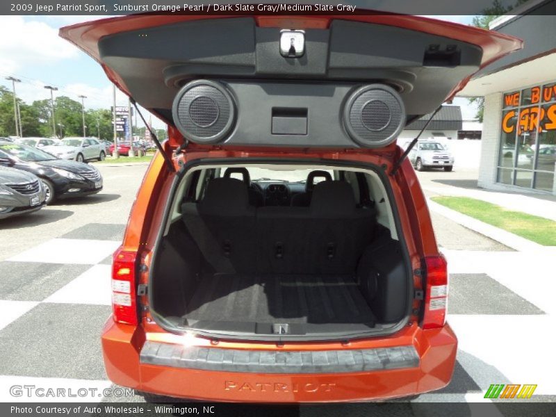 Sunburst Orange Pearl / Dark Slate Gray/Medium Slate Gray 2009 Jeep Patriot Sport