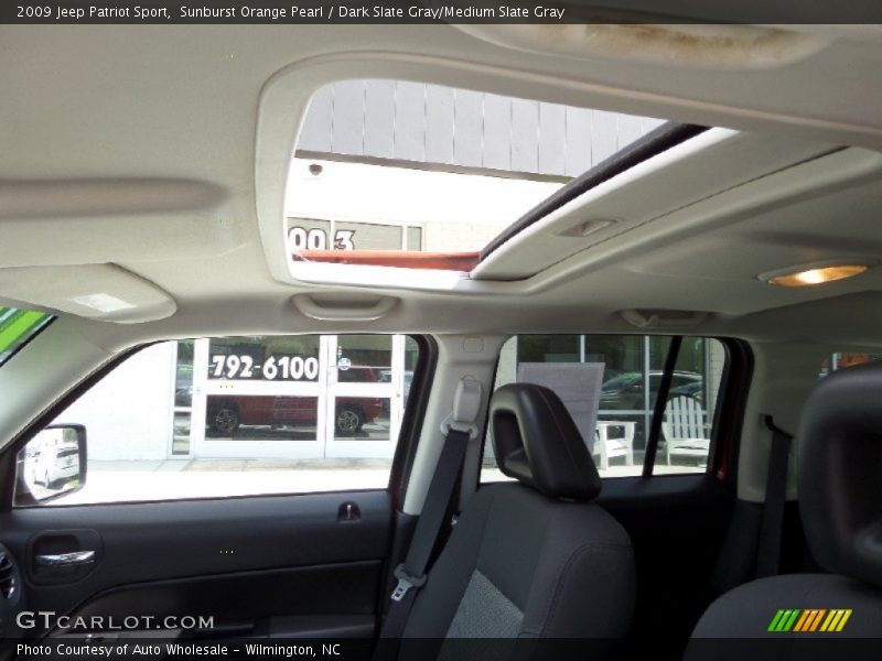 Sunburst Orange Pearl / Dark Slate Gray/Medium Slate Gray 2009 Jeep Patriot Sport