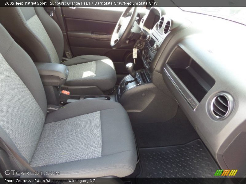 Sunburst Orange Pearl / Dark Slate Gray/Medium Slate Gray 2009 Jeep Patriot Sport