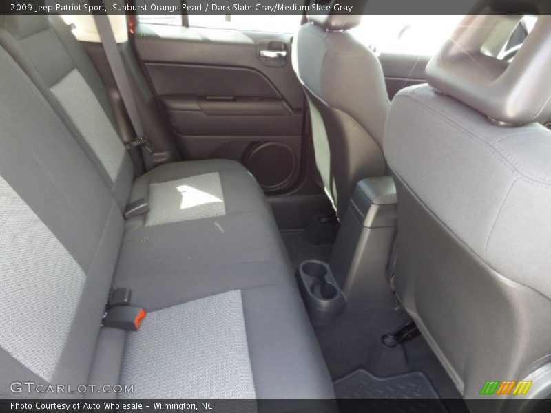 Sunburst Orange Pearl / Dark Slate Gray/Medium Slate Gray 2009 Jeep Patriot Sport