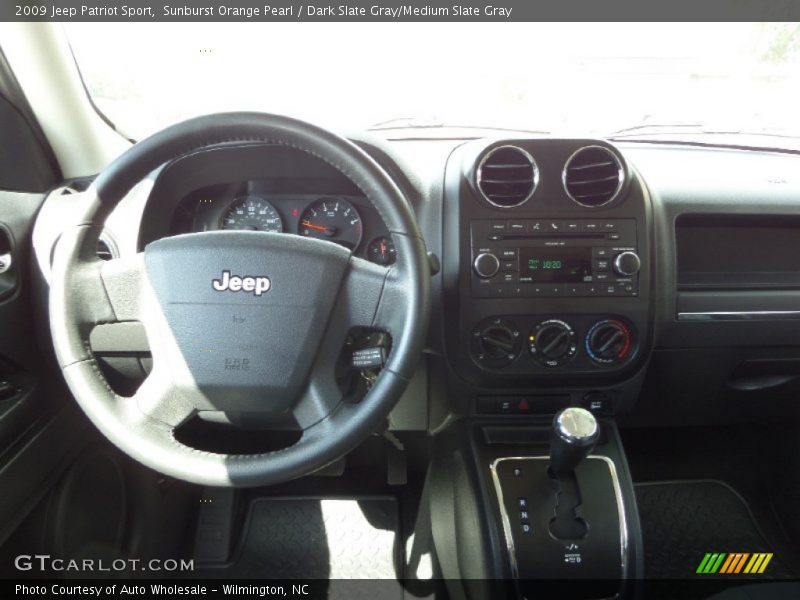 Sunburst Orange Pearl / Dark Slate Gray/Medium Slate Gray 2009 Jeep Patriot Sport