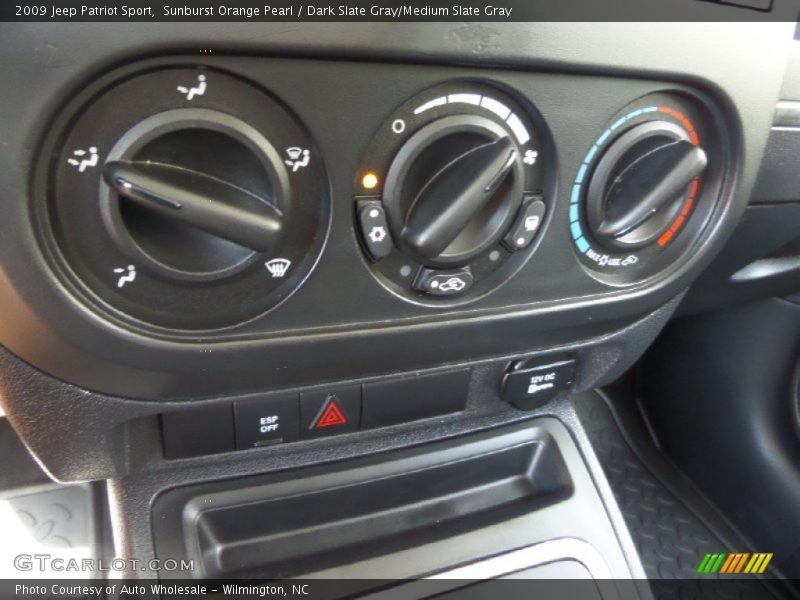 Sunburst Orange Pearl / Dark Slate Gray/Medium Slate Gray 2009 Jeep Patriot Sport