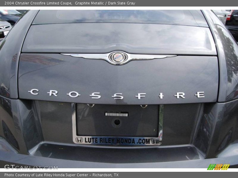 Graphite Metallic / Dark Slate Gray 2004 Chrysler Crossfire Limited Coupe