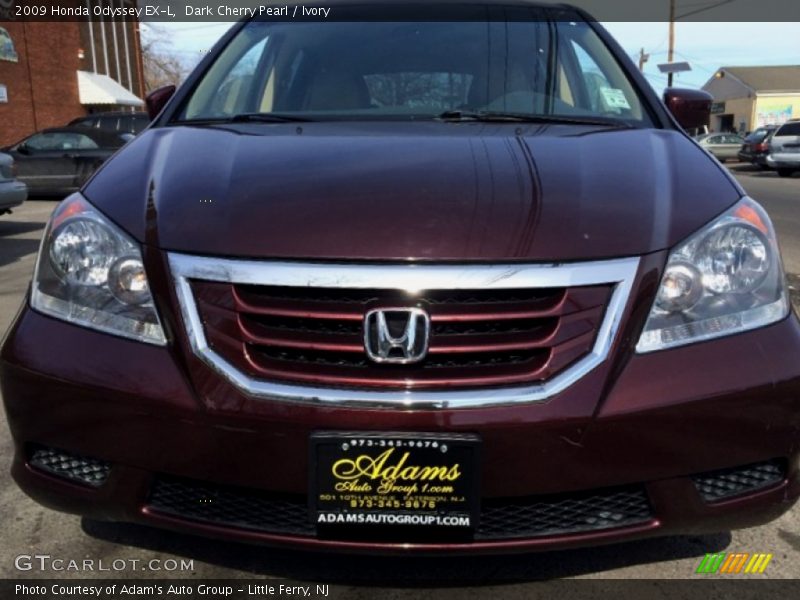 Dark Cherry Pearl / Ivory 2009 Honda Odyssey EX-L