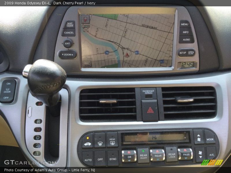 Dark Cherry Pearl / Ivory 2009 Honda Odyssey EX-L