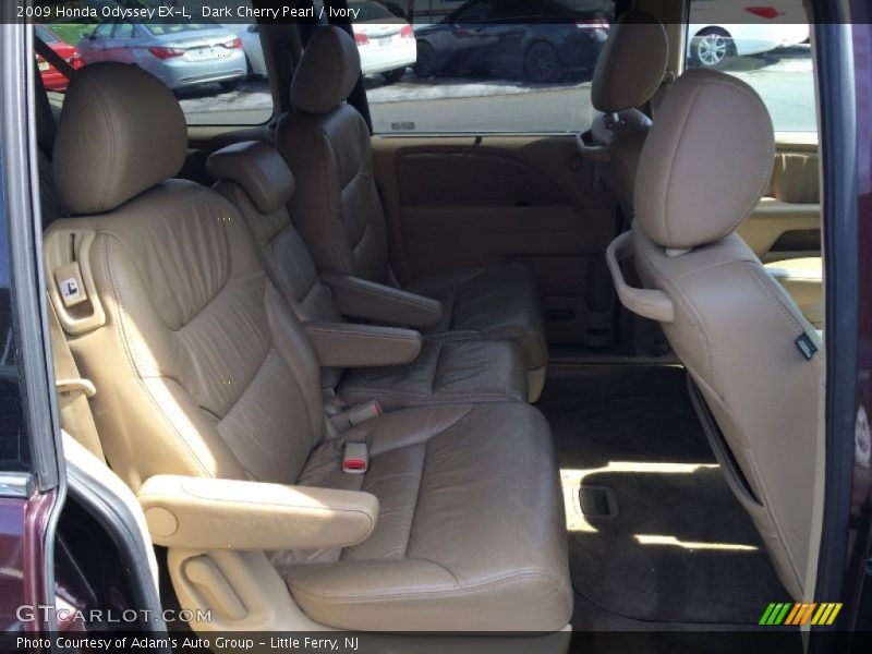 Dark Cherry Pearl / Ivory 2009 Honda Odyssey EX-L