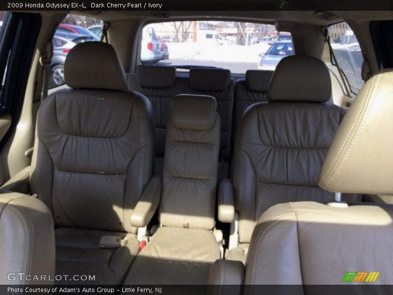 Dark Cherry Pearl / Ivory 2009 Honda Odyssey EX-L