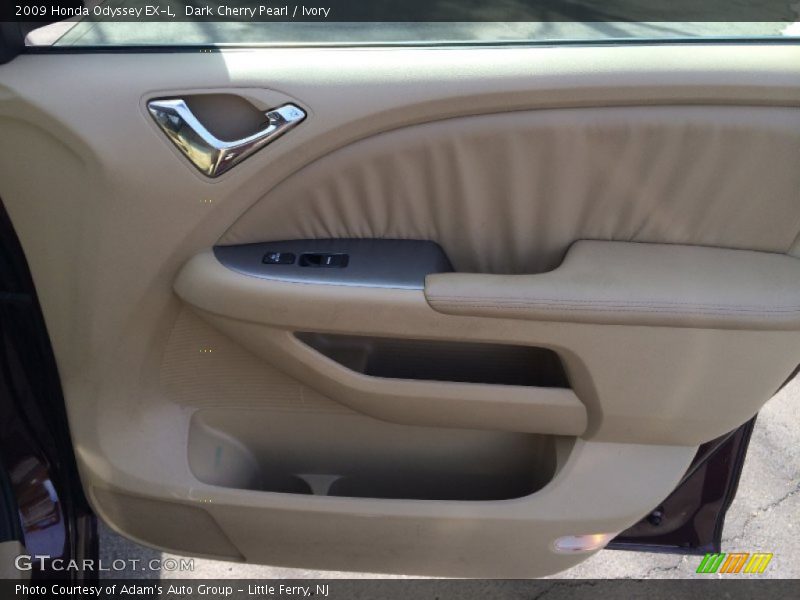 Dark Cherry Pearl / Ivory 2009 Honda Odyssey EX-L