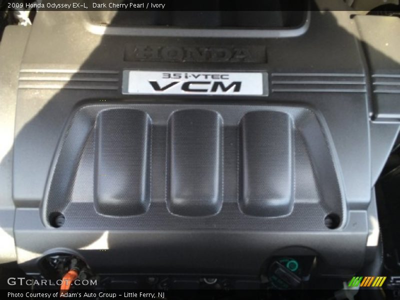 Dark Cherry Pearl / Ivory 2009 Honda Odyssey EX-L