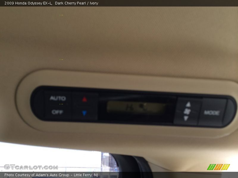 Dark Cherry Pearl / Ivory 2009 Honda Odyssey EX-L