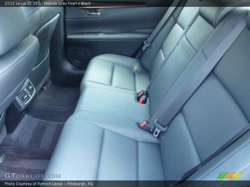 Nebula Gray Pearl / Black 2013 Lexus ES 350