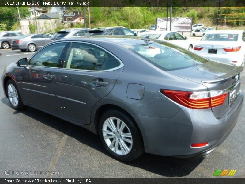 Nebula Gray Pearl / Black 2013 Lexus ES 350
