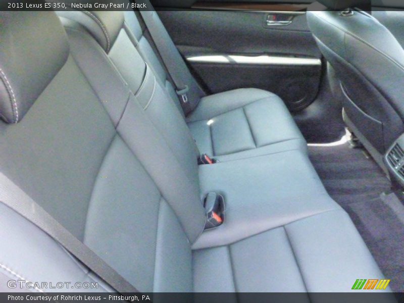 Nebula Gray Pearl / Black 2013 Lexus ES 350
