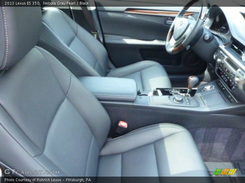Nebula Gray Pearl / Black 2013 Lexus ES 350