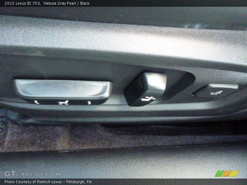 Nebula Gray Pearl / Black 2013 Lexus ES 350