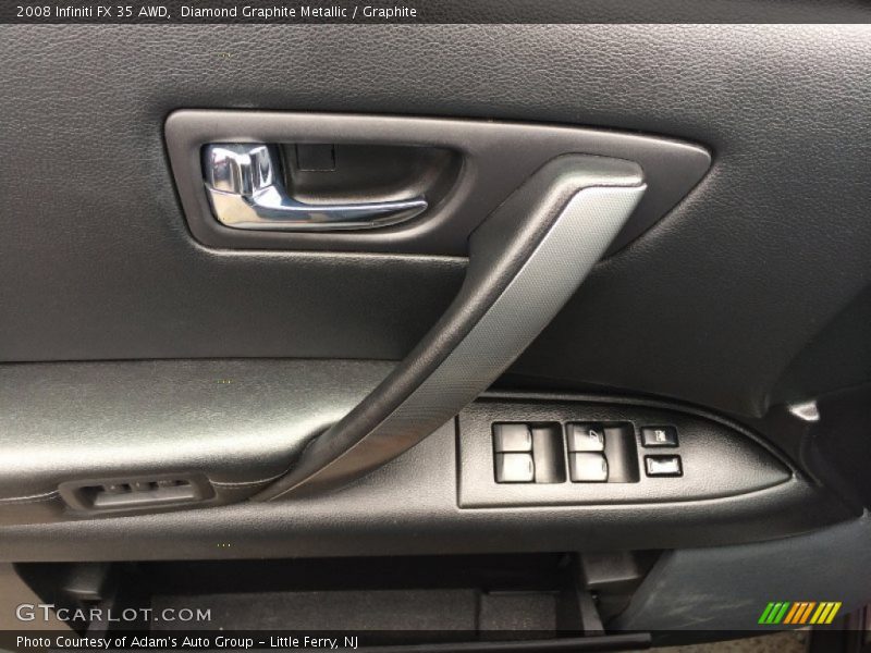 Diamond Graphite Metallic / Graphite 2008 Infiniti FX 35 AWD