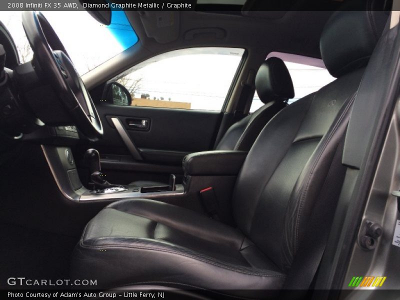 Diamond Graphite Metallic / Graphite 2008 Infiniti FX 35 AWD